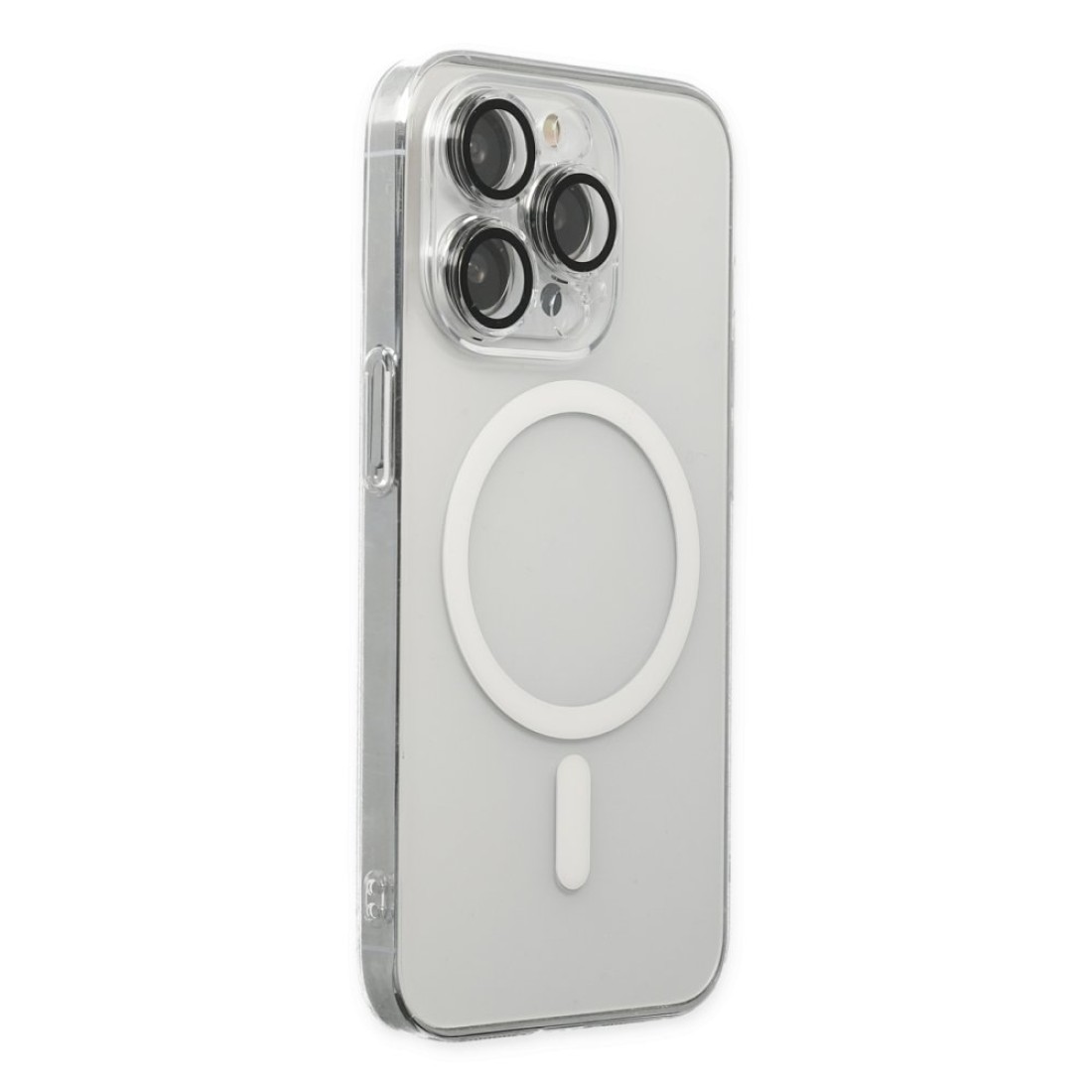 iPhone 14 Pro Kılıf Kaou Magneticsafe Slim Kapak - Şeffaf