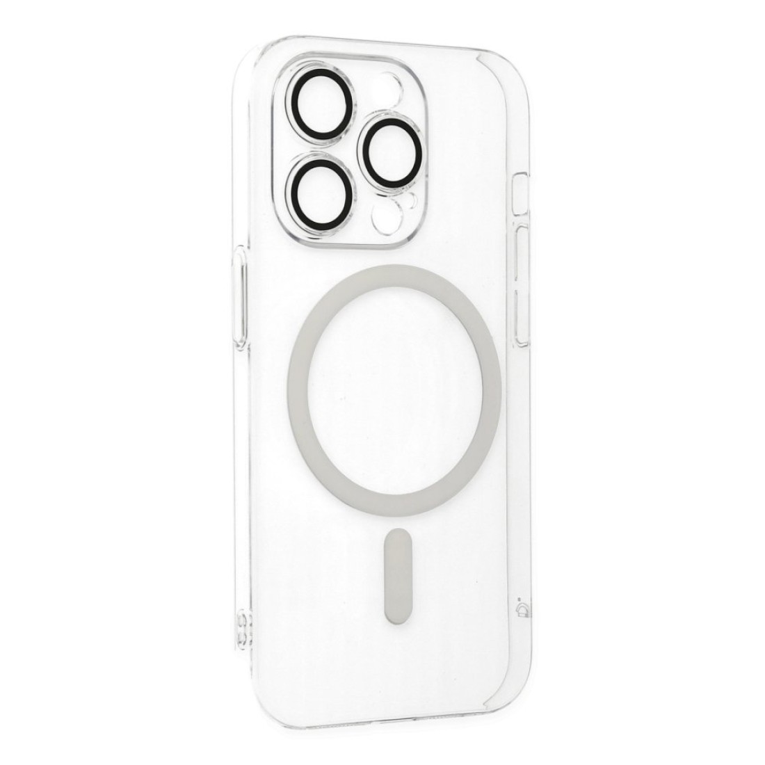 iPhone 14 Pro Kılıf Kaou Magneticsafe Slim Kapak - Şeffaf