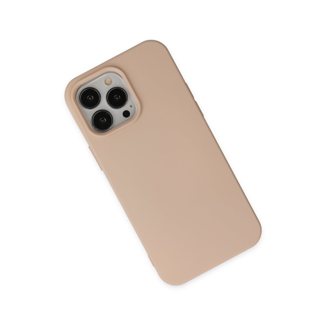 iPhone 14 Pro Kılıf Nano içi Kadife Silikon - Siyah - Kılıf's iPhone 14 Pro Kılıf Nano içi Kadife Silikon - Siyah