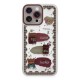 iPhone 14 Pro Max Kılıf Sweet Desenli Silikon Kapak - Pembe - Kılıf's iPhone 14 Pro Max Kılıf Sweet Desenli Silikon Kapak - Pembe