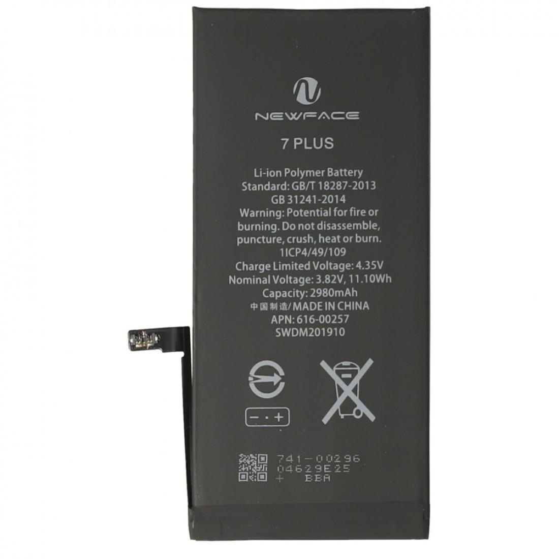 iPhone 7 Plus Uyumlu Batarya (2980mAh)