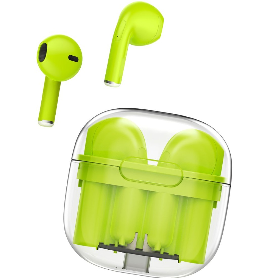 LS-09 Bluetooth 5.3 TWS Kablosuz Airpods Kulaklık - Yeşil