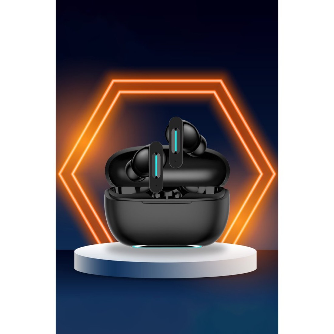 LS-518 Aktif Gürültü Engelleyici Özellikli TWS Airpods Kulaklık - Siyah
