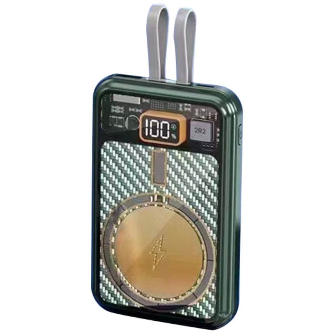 MAG101 10.000 mAh Magneticsafe Powerbank - Yeşil