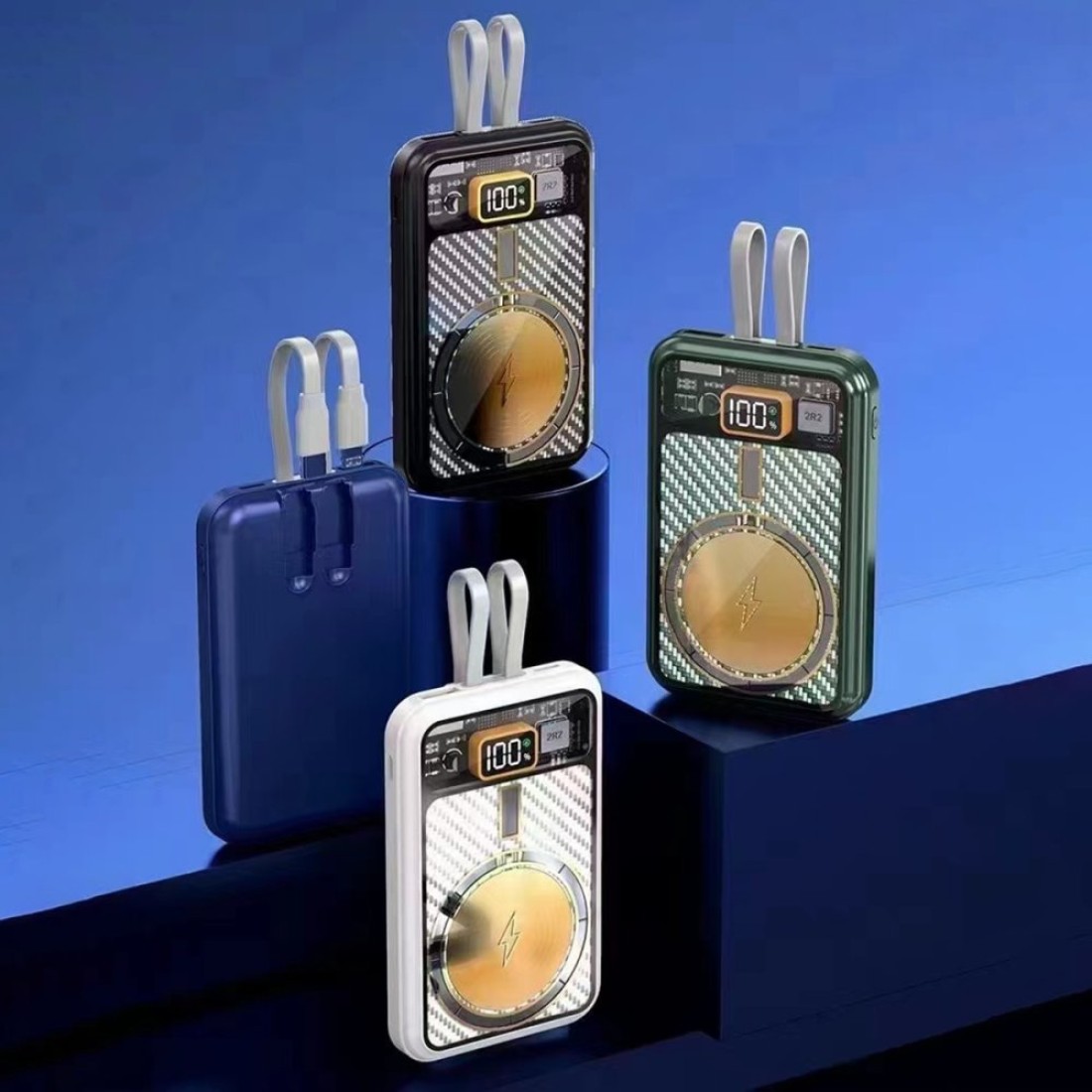 MAG101 10.000 mAh Magneticsafe Powerbank - Yeşil