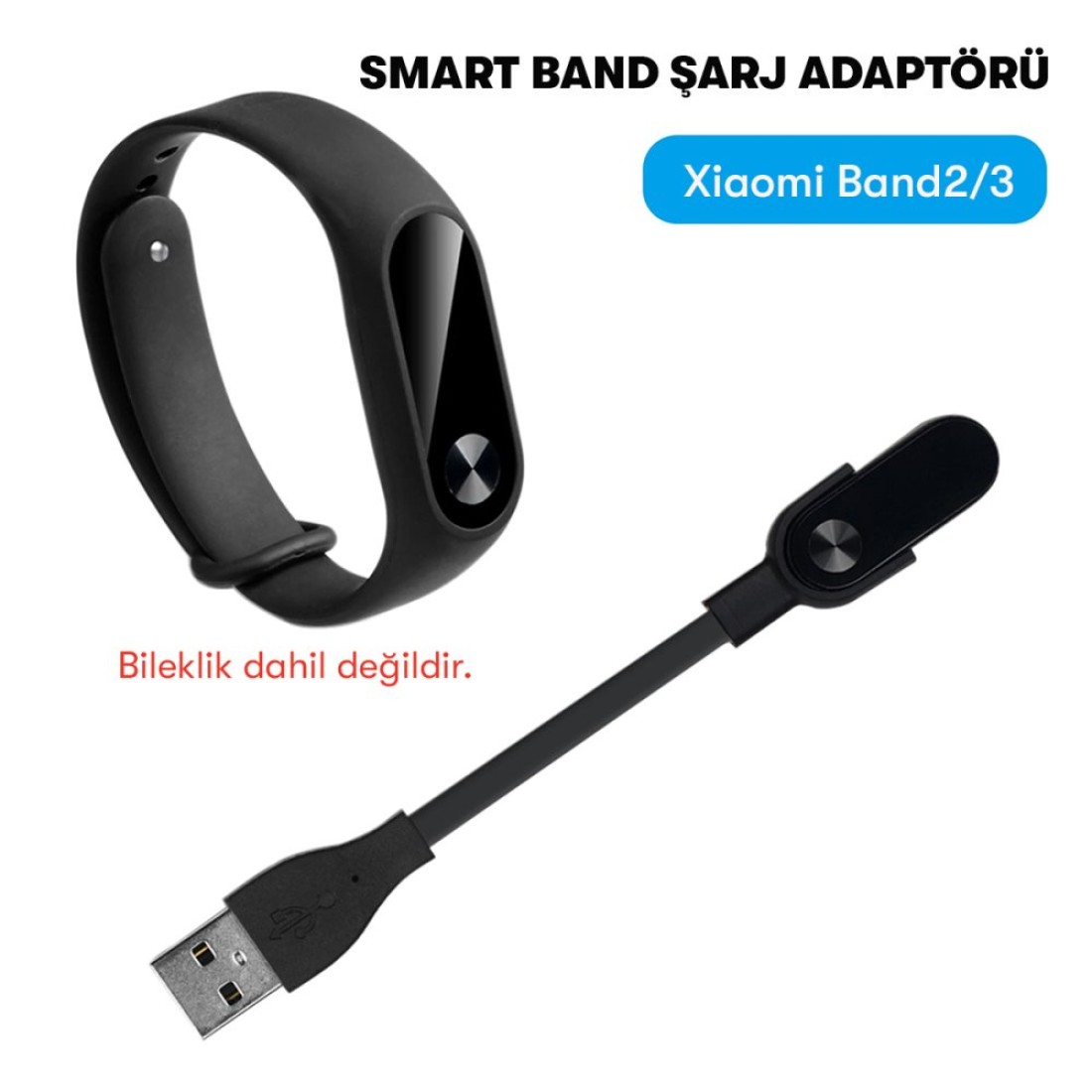 MC03 Şarj Adaptörü Xiaomi Mi Band 2/3