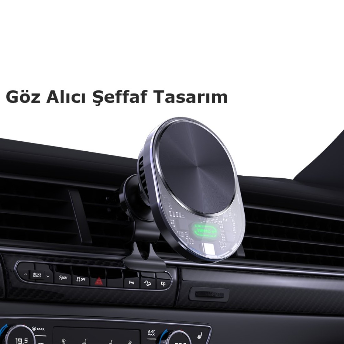 Memo GW01 Magsafe Araç Tutucu - Kılıf's Memo GW01 Magsafe Araç Tutucu