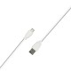 NF6006 Micro USB Kablo - Beyaz - Kılıf's NF6006 Micro USB Kablo - Beyaz