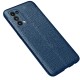 Oppo Reno 5 Kılıf Focus Derili Silikon - Siyah - Kılıf's Oppo Reno 5 Kılıf Focus Derili Silikon - Siyah
