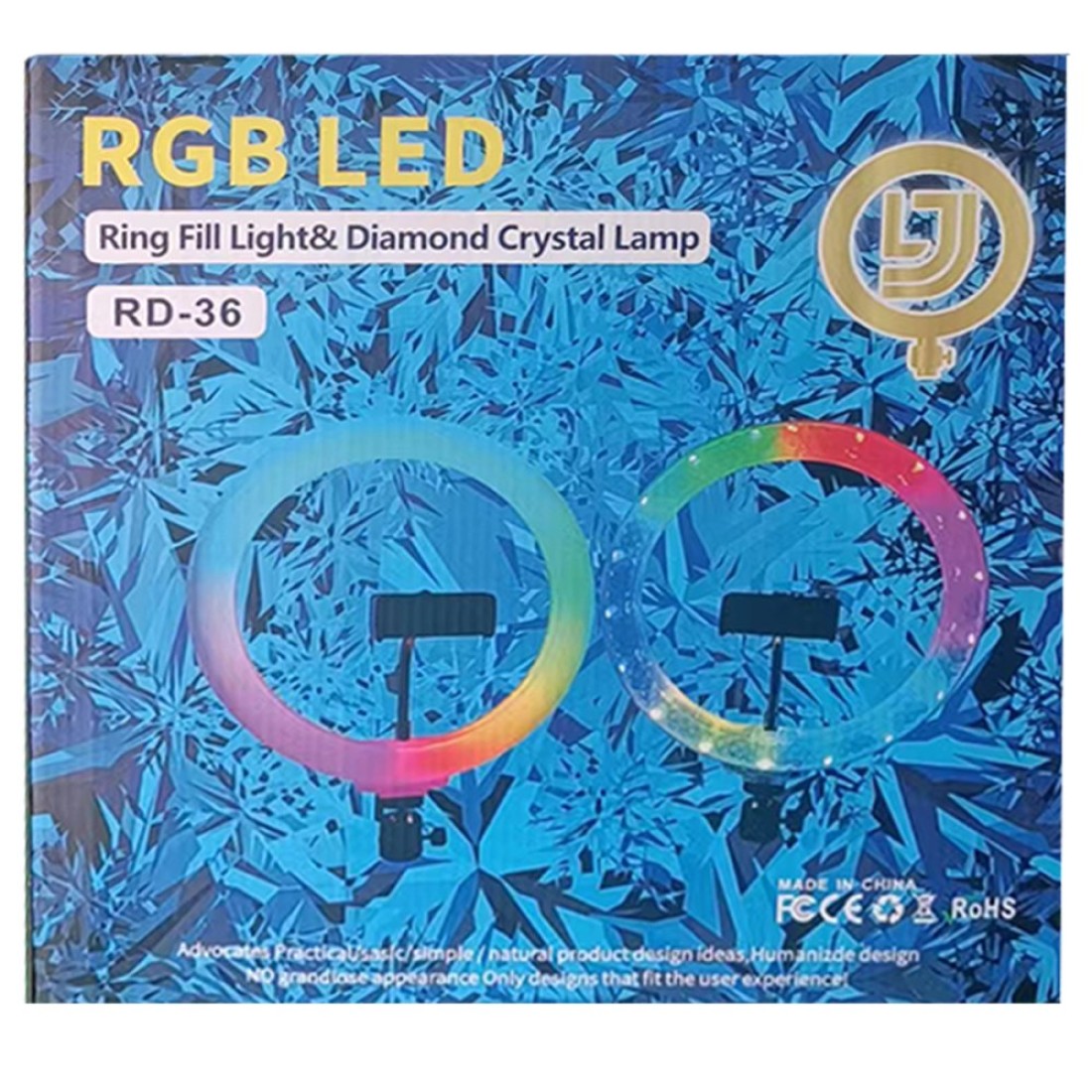 RD36 Diamond RGB Selfie Işığı