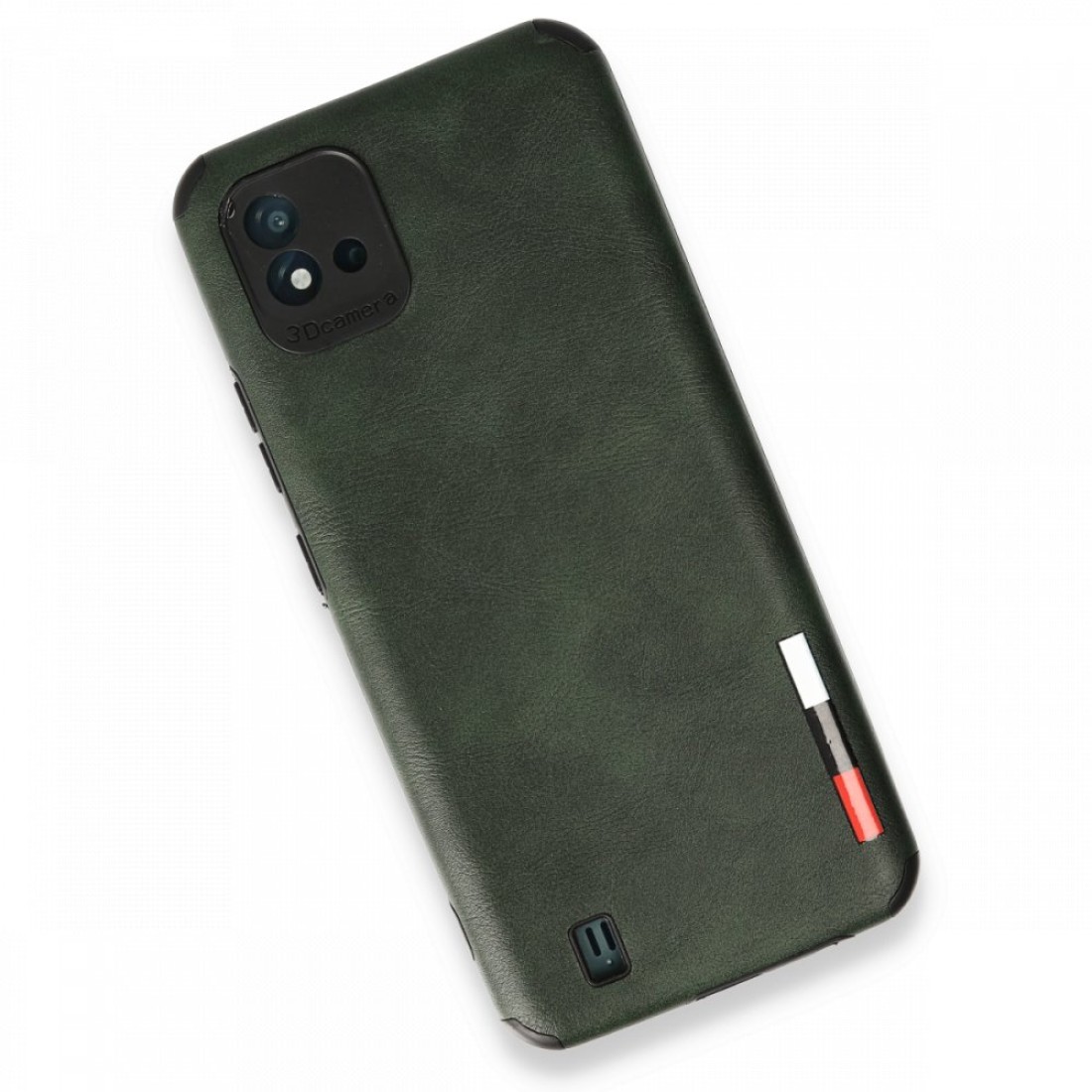 Realme C11 2021 Kılıf Loop Deri Silikon - Siyah - Kılıf's Realme C11 2021 Kılıf Loop Deri Silikon - Siyah