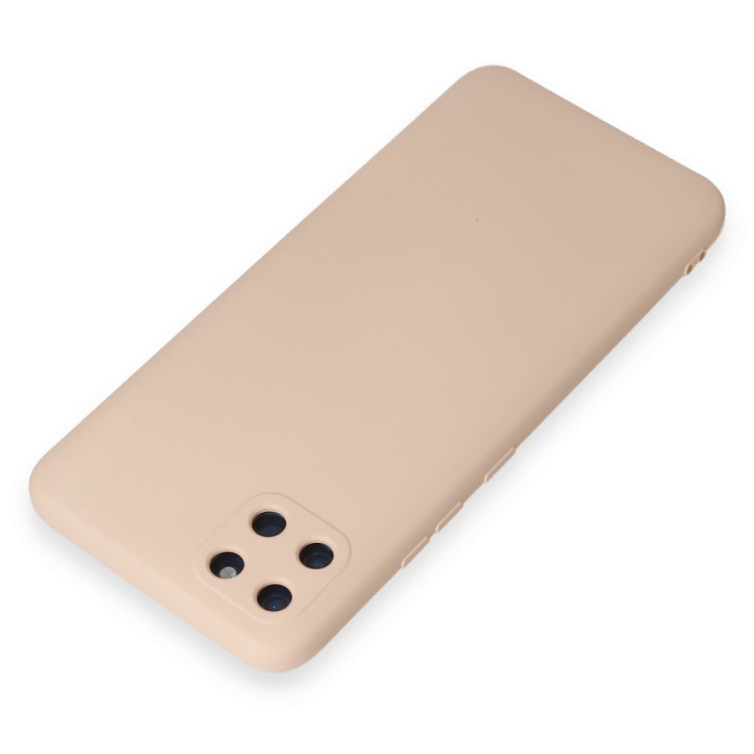 Realme C11 Kılıf Nano içi Kadife Silikon - Kırmızı