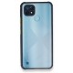 Realme C21 Kılıf Miami Şeffaf Silikon - Koyu Yeşil