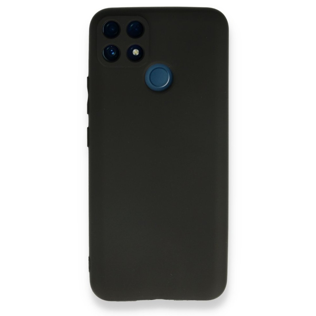 Realme C25s Kılıf First Silikon - Siyah