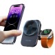 S15 2in1 Izgara Klipsli 15W Telefon ve 5W Apple Watch Kablosuz Şarj Destekli Soğutucu Fanlı Manyetik Magsafe Araç Tutucu - Siyah - Kılıf's S15 2in1 Izgara Klipsli 15W Telefon ve 5W Apple Watch Kablosuz Şarj Destekli Soğutucu Fanlı Manyetik Magsafe Araç Tutucu - Siyah
