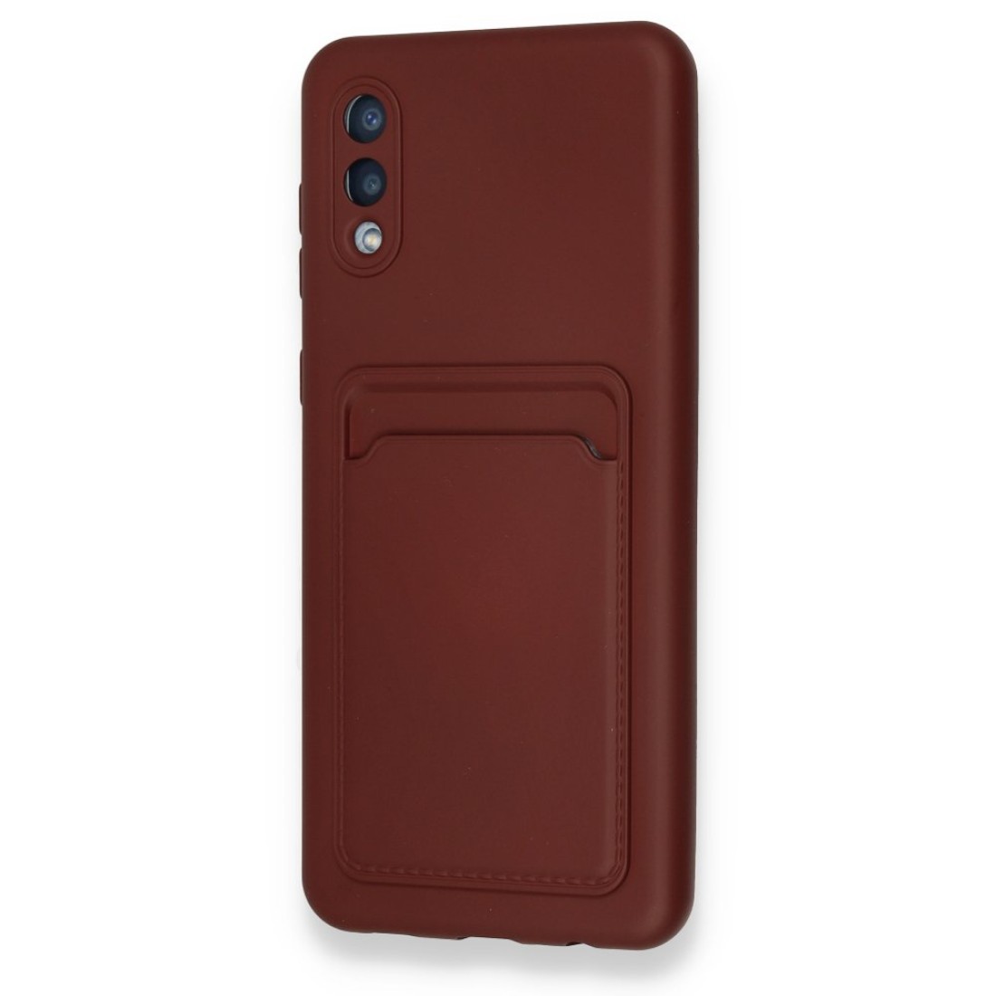 Samsung Galaxy A02 Kılıf Kelvin Kartvizitli Silikon - Siyah - Kılıf's Samsung Galaxy A02 Kılıf Kelvin Kartvizitli Silikon - Siyah