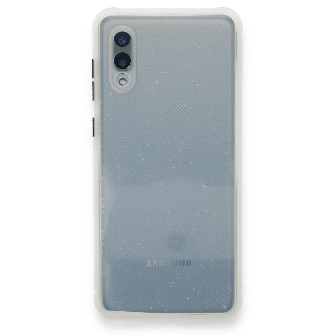 Samsung Galaxy A02 Kılıf Miami Şeffaf Silikon - Şeffaf