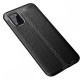 Samsung Galaxy A02S Kılıf Focus Derili Silikon - Lacivert - Kılıf's Samsung Galaxy A02S Kılıf Focus Derili Silikon - Lacivert
