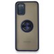 Samsung Galaxy A02S Kılıf Montreal Yüzüklü Silikon Kapak - Buz Mavi - Kılıf's Samsung Galaxy A02S Kılıf Montreal Yüzüklü Silikon Kapak - Buz Mavi