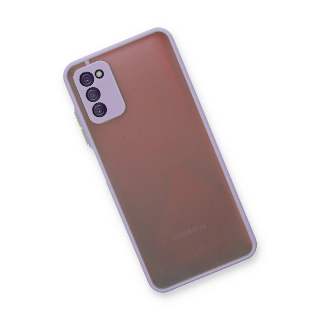 Samsung Galaxy A03S Kılıf Montreal Silikon Kapak - Kırmızı - Kılıf's Samsung Galaxy A03S Kılıf Montreal Silikon Kapak - Kırmızı