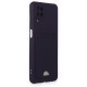Samsung Galaxy A12 Kılıf Kelvin Kartvizitli Silikon - Siyah