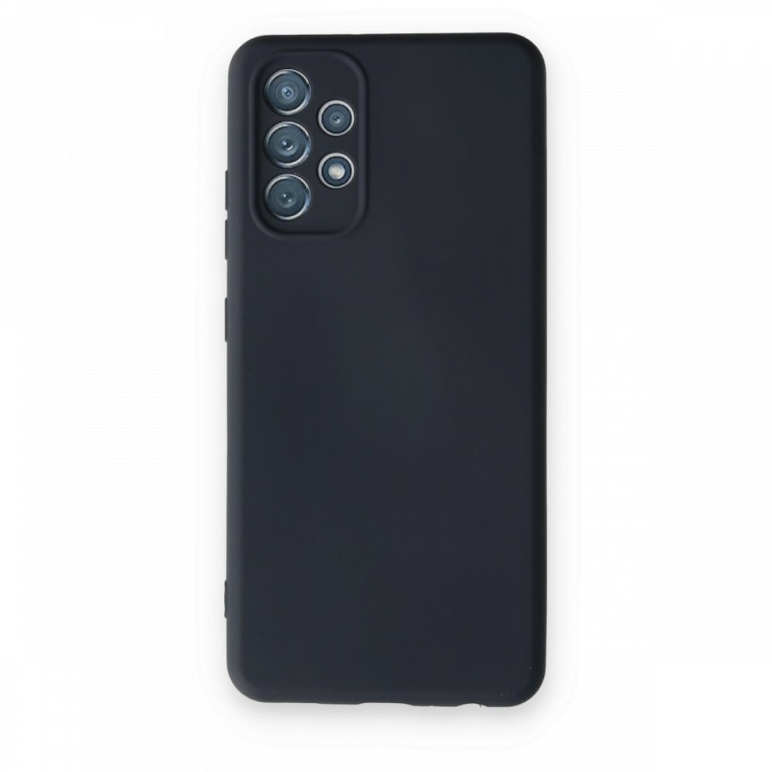 Samsung Galaxy A52 Kılıf Nano içi Kadife Silikon - Lacivert