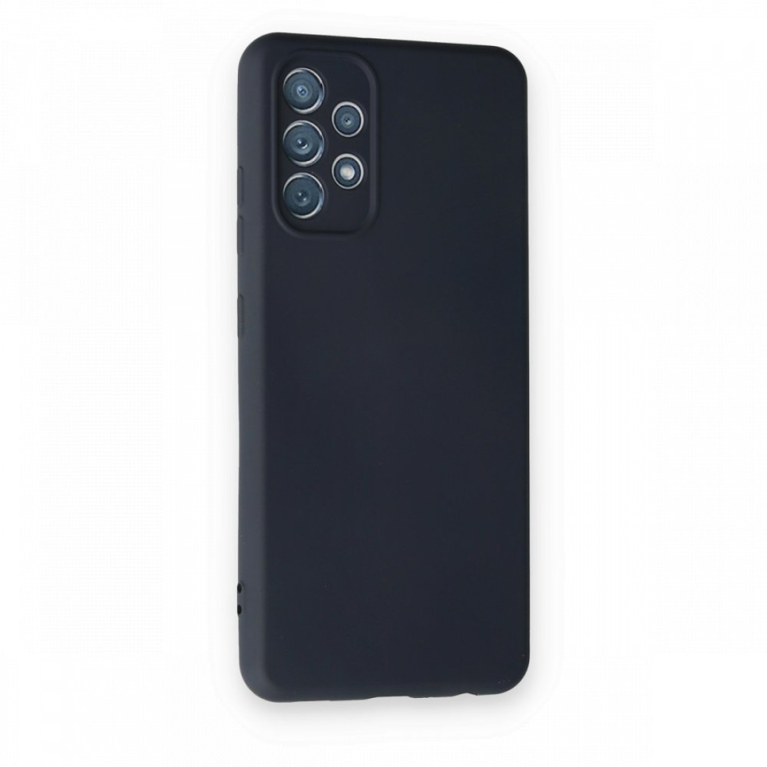 Samsung Galaxy A52 Kılıf Nano içi Kadife Silikon - Lacivert