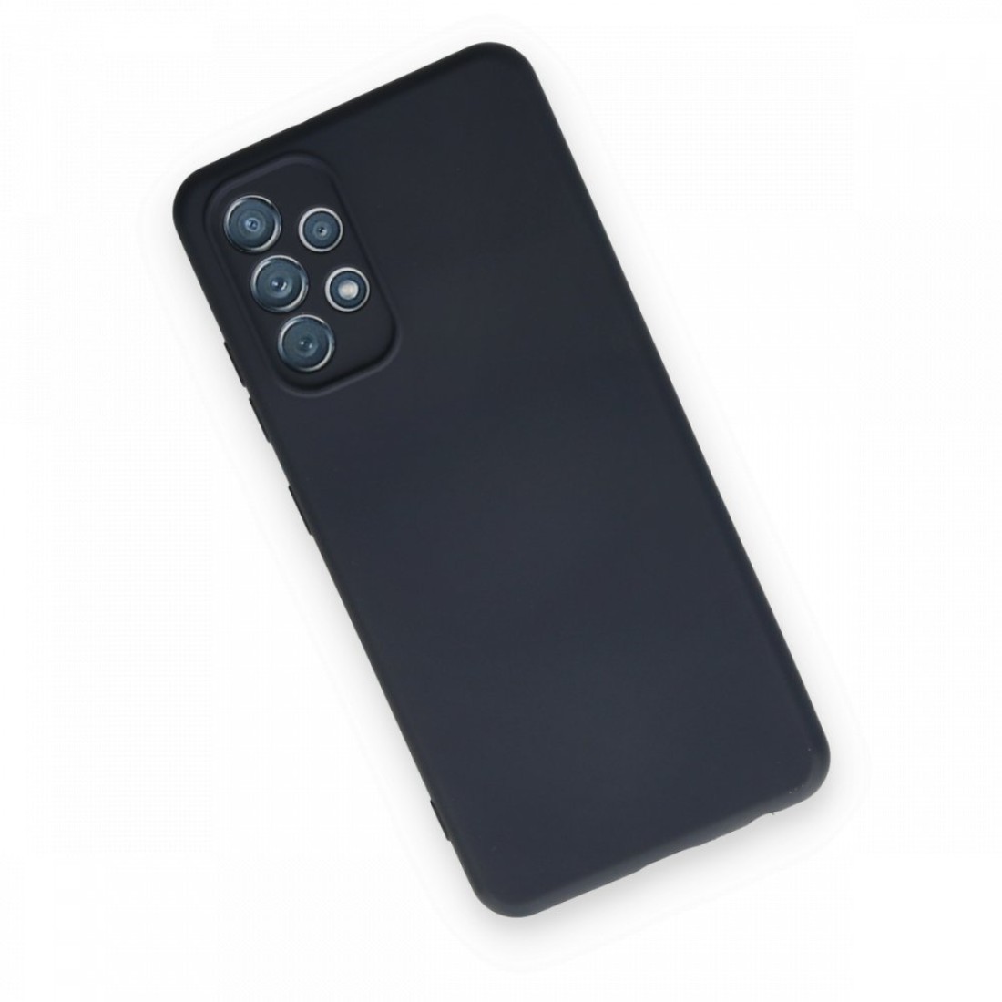 Samsung Galaxy A52 Kılıf Nano içi Kadife Silikon - Siyah - Kılıf's Samsung Galaxy A52 Kılıf Nano içi Kadife Silikon - Siyah