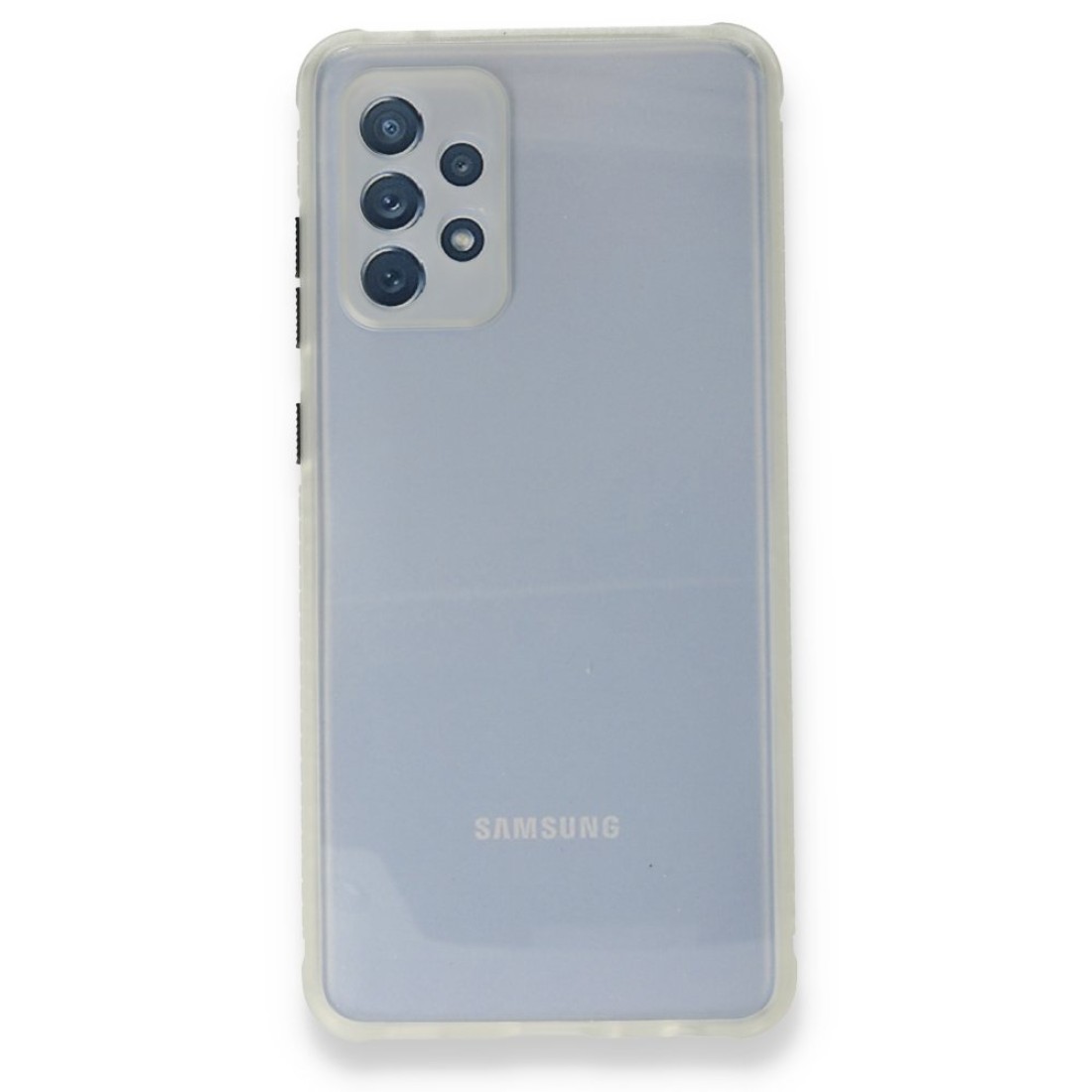 Samsung Galaxy A72 Kılıf Miami Şeffaf Silikon - Şeffaf