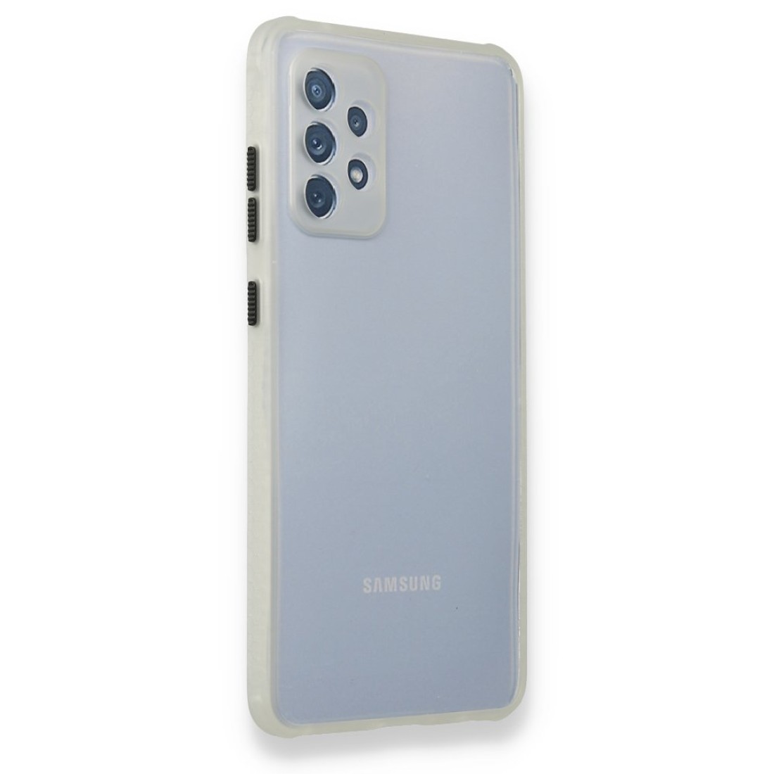 Samsung Galaxy A72 Kılıf Miami Şeffaf Silikon - Şeffaf