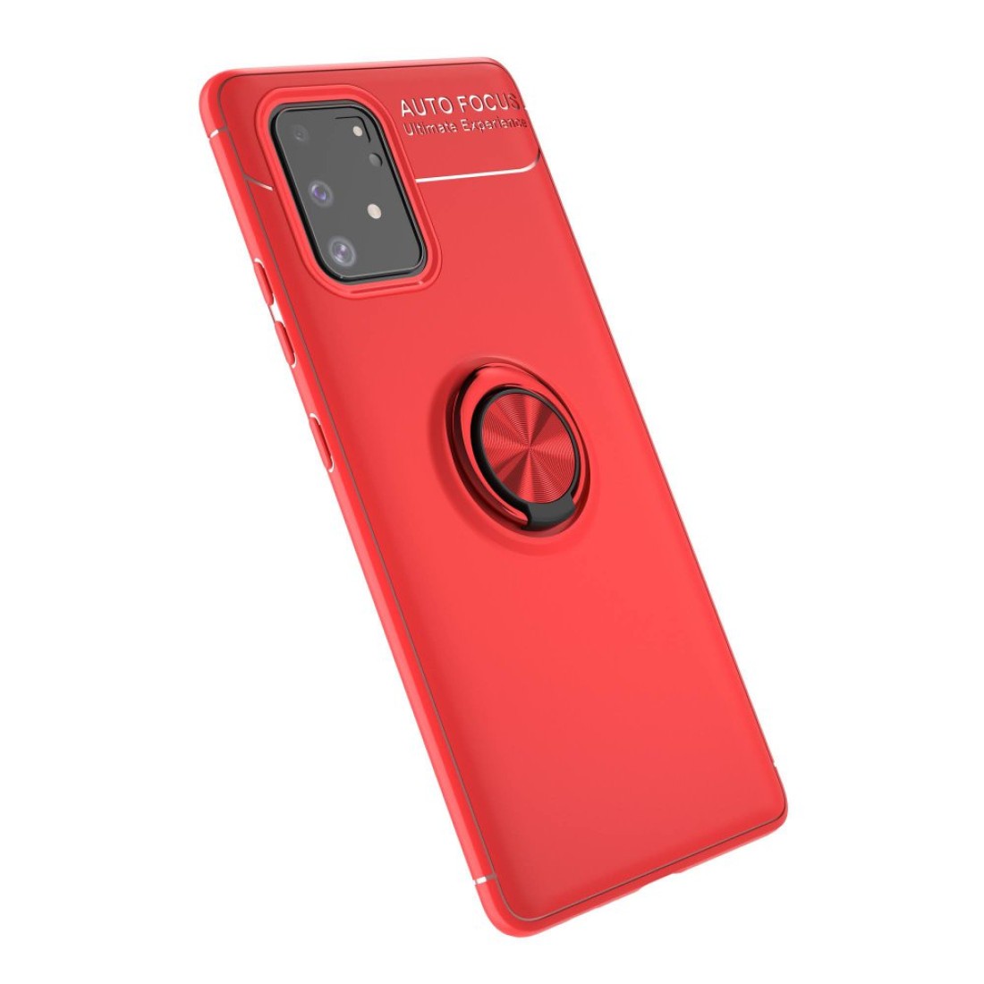 Samsung Galaxy A91 / S10 Lite Kılıf Range Yüzüklü Silikon - Siyah-Gold - Kılıf's Samsung Galaxy A91 / S10 Lite Kılıf Range Yüzüklü Silikon - Siyah-Gold