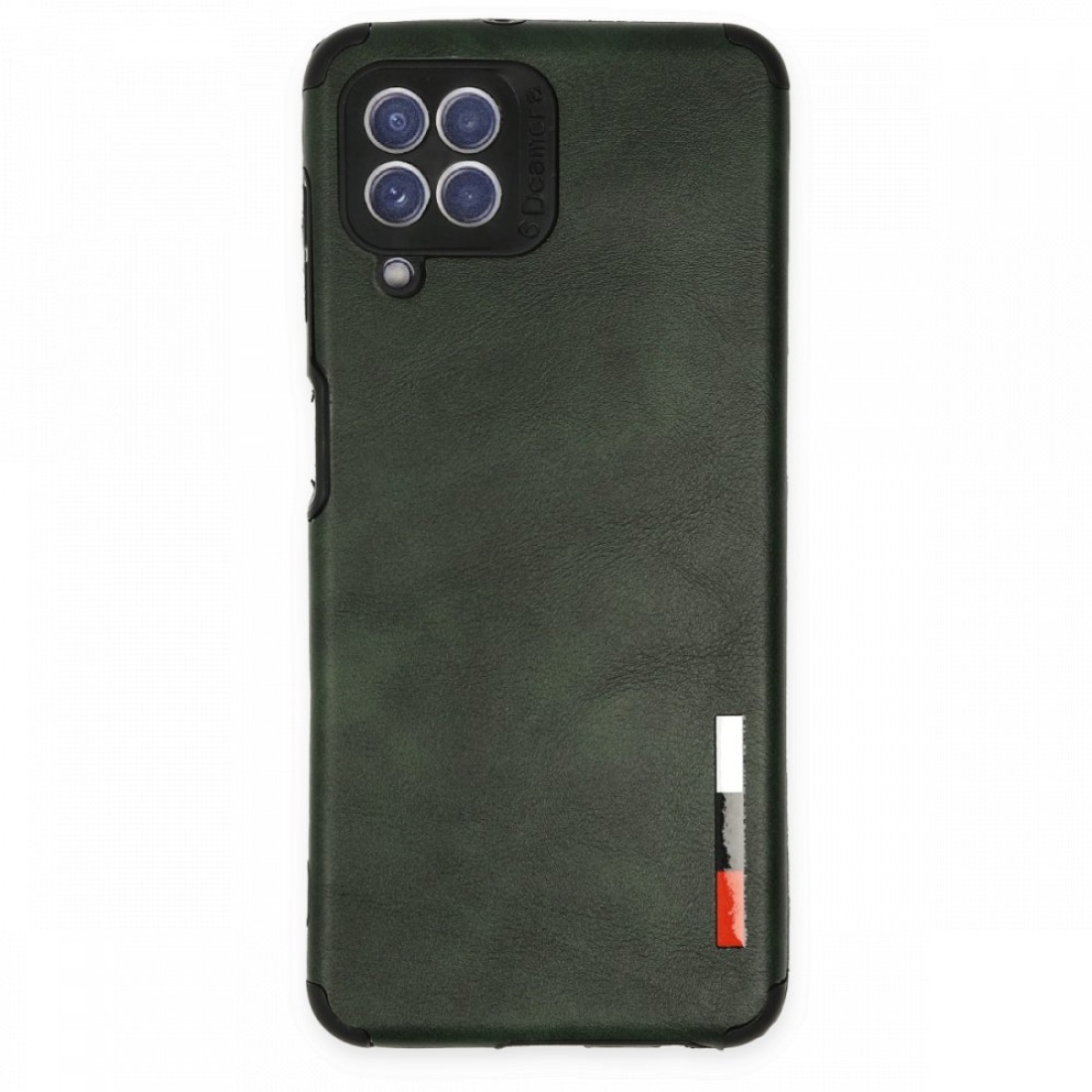Samsung Galaxy M22 Kılıf Loop Deri Silikon - Yeşil