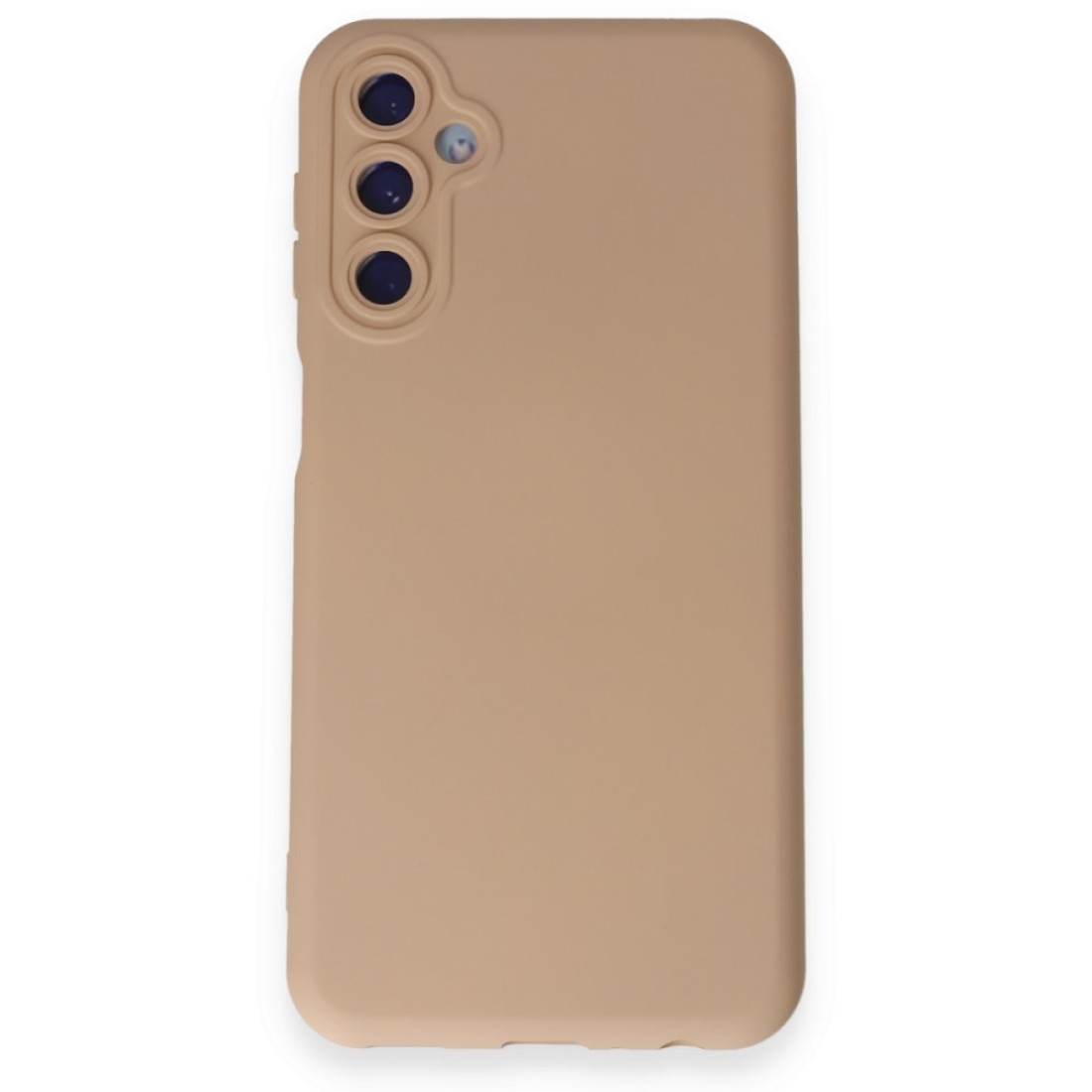 Samsung Galaxy M34 5G Kılıf Nano içi Kadife Silikon - Pudra