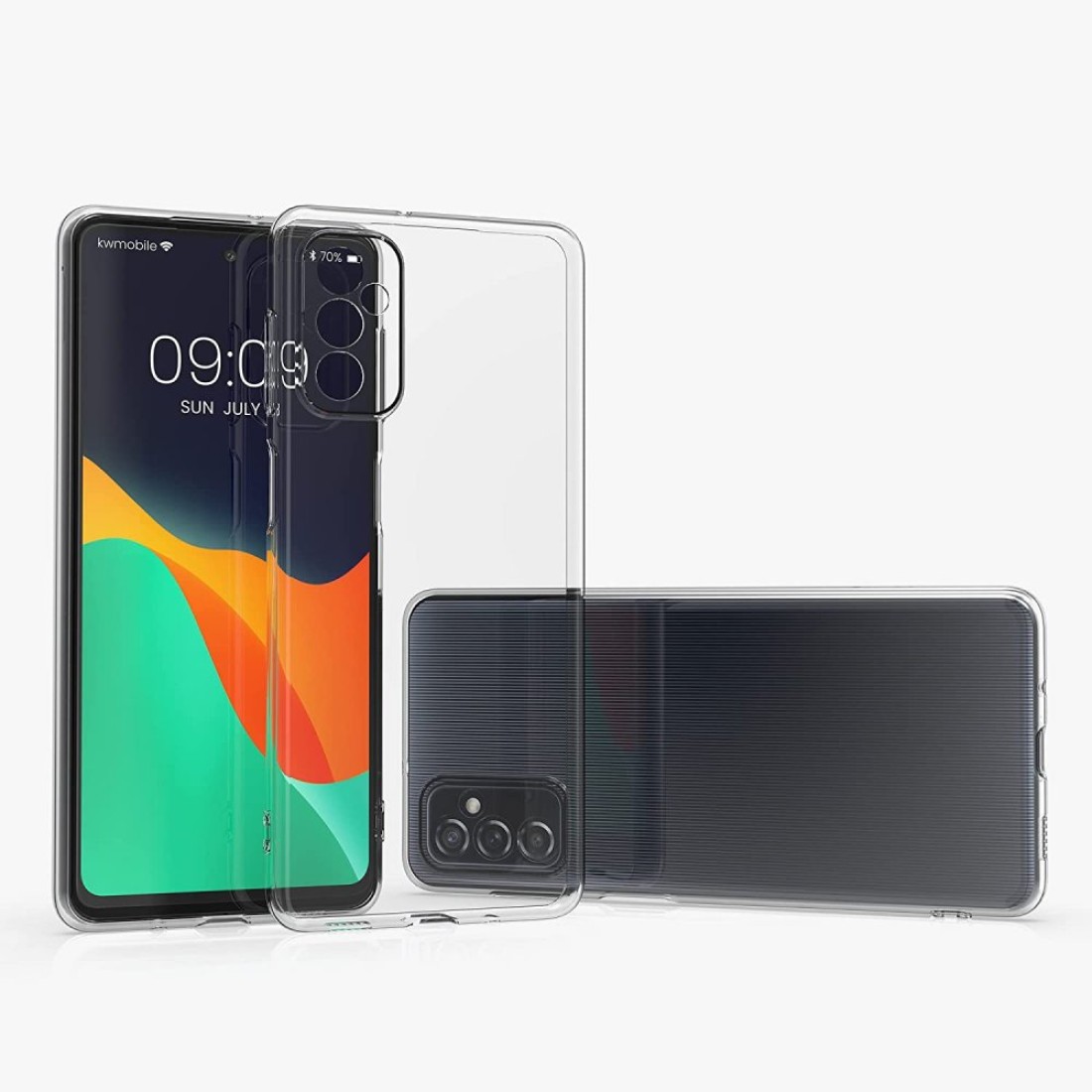 Samsung Galaxy M52 5G Kılıf Lüx Şeffaf Silikon