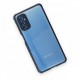 Samsung Galaxy M52 5G Kılıf Miami Şeffaf Silikon - Kırmızı - Kılıf's Samsung Galaxy M52 5G Kılıf Miami Şeffaf Silikon - Kırmızı
