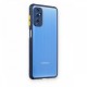 Samsung Galaxy M52 5G Kılıf Miami Şeffaf Silikon - Kırmızı - Kılıf's Samsung Galaxy M52 5G Kılıf Miami Şeffaf Silikon - Kırmızı