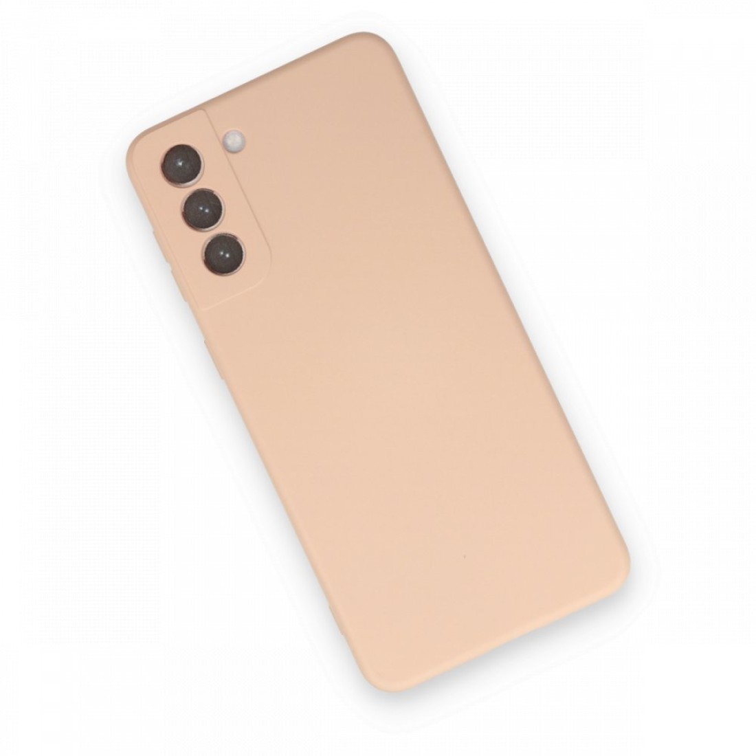 Samsung Galaxy S21 Plus Kılıf Nano içi Kadife Silikon - Mavi - Kılıf's Samsung Galaxy S21 Plus Kılıf Nano içi Kadife Silikon - Mavi