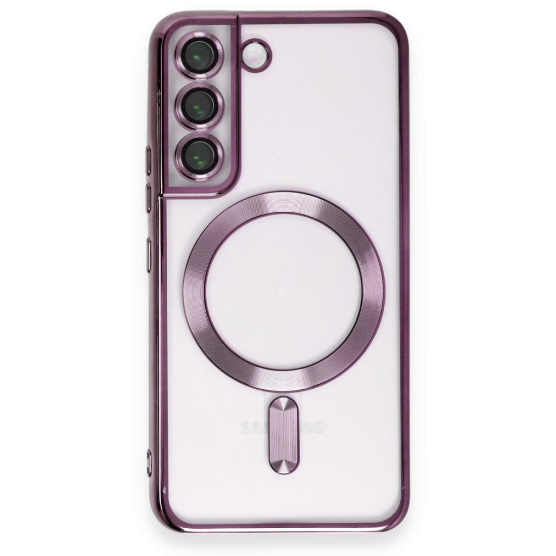 Samsung Galaxy S22 Kılıf Kross Magneticsafe Kapak - Mor