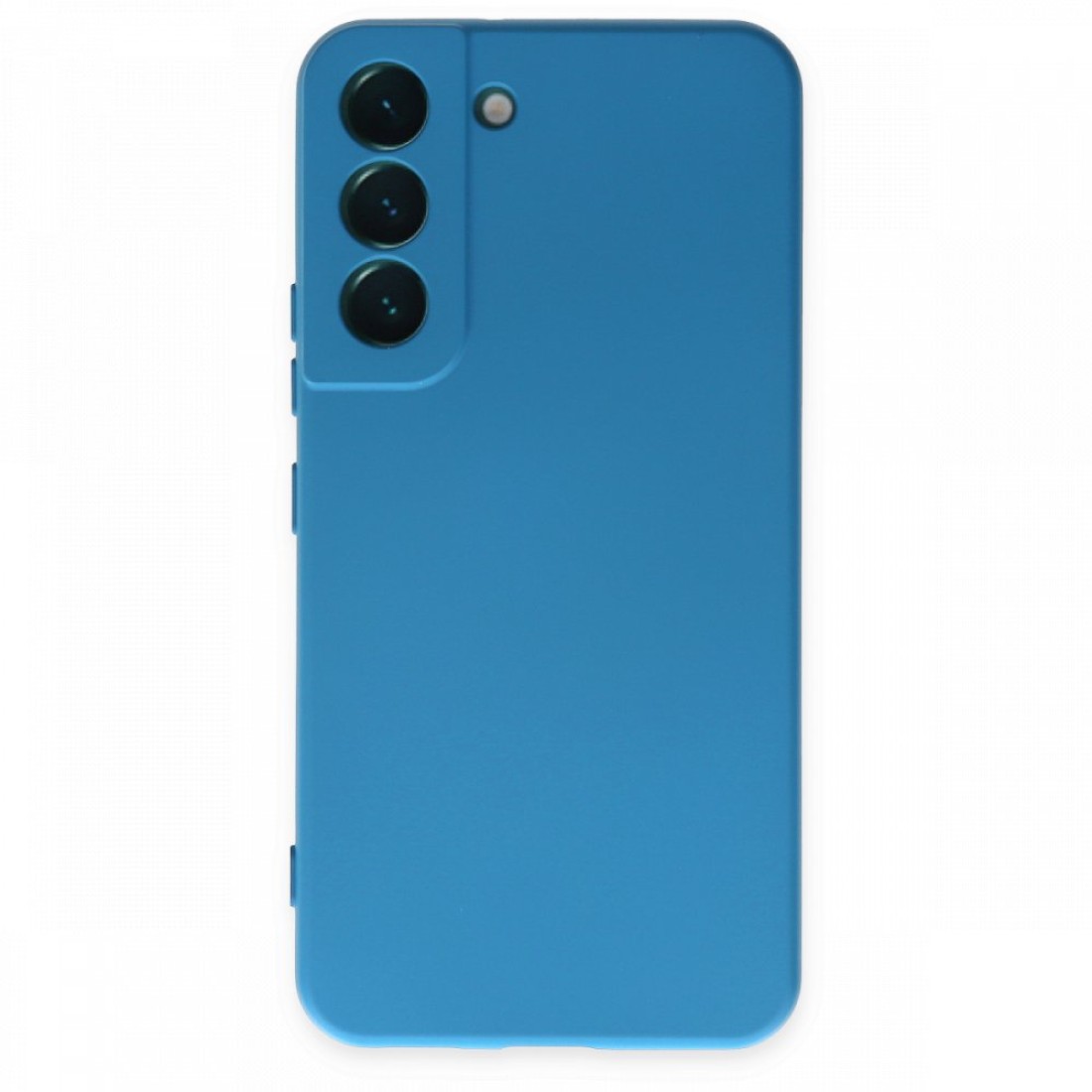 Samsung Galaxy S22 Plus Kılıf Nano içi Kadife Silikon - Siyah - Kılıf's Samsung Galaxy S22 Plus Kılıf Nano içi Kadife Silikon - Siyah
