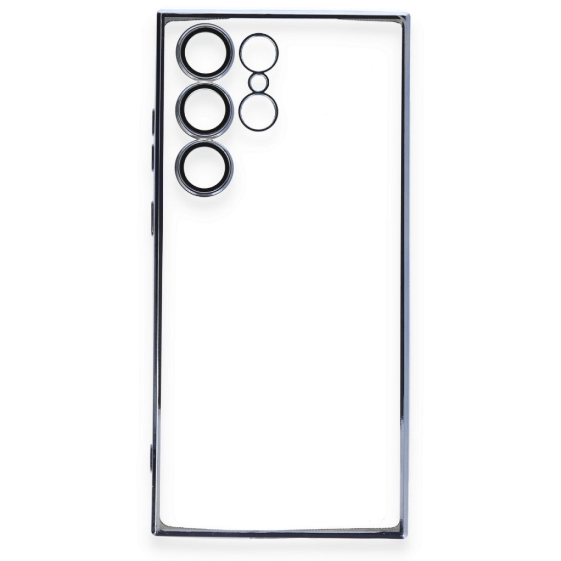 Samsung Galaxy S24 Ultra Kılıf Razer Lensli Silikon - Siyah - Kılıf's Samsung Galaxy S24 Ultra Kılıf Razer Lensli Silikon - Siyah