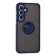 Samsung Galaxy S24 Kılıf Montreal Yüzüklü Silikon Kapak - Siyah - Kılıf's Samsung Galaxy S24 Kılıf Montreal Yüzüklü Silikon Kapak - Siyah