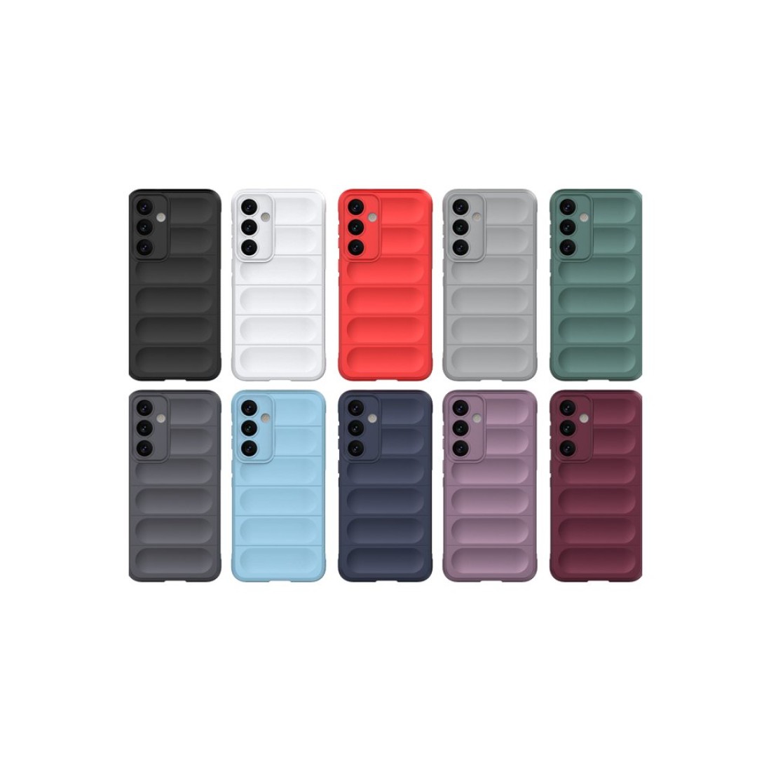 Samsung Galaxy S24 Kılıf Optimum Silikon - Siyah - Kılıf's Samsung Galaxy S24 Kılıf Optimum Silikon - Siyah