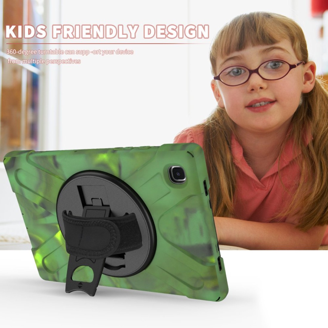 Samsung Galaxy T220 Tab A7 Lite 8.7 Kılıf Amazing Tablet Kapak - Siyah - Kılıf's Samsung Galaxy T220 Tab A7 Lite 8.7 Kılıf Amazing Tablet Kapak - Siyah
