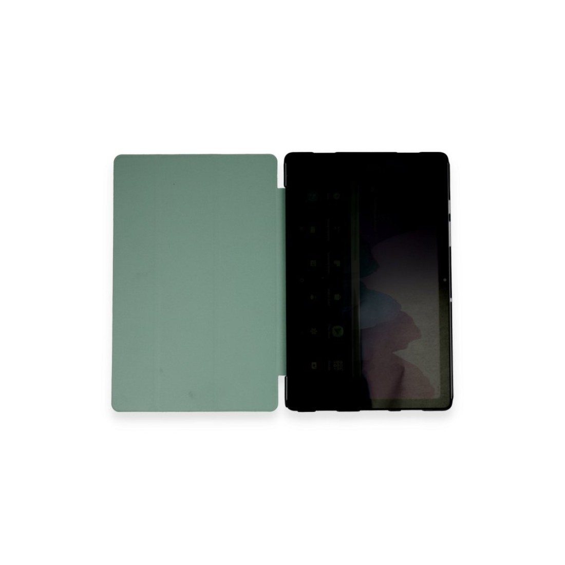 Samsung Galaxy T737 Tab S7 FE 12.4 Kılıf Tablet Smart Kılıf - Siyah - Kılıf's Samsung Galaxy T737 Tab S7 FE 12.4 Kılıf Tablet Smart Kılıf - Siyah