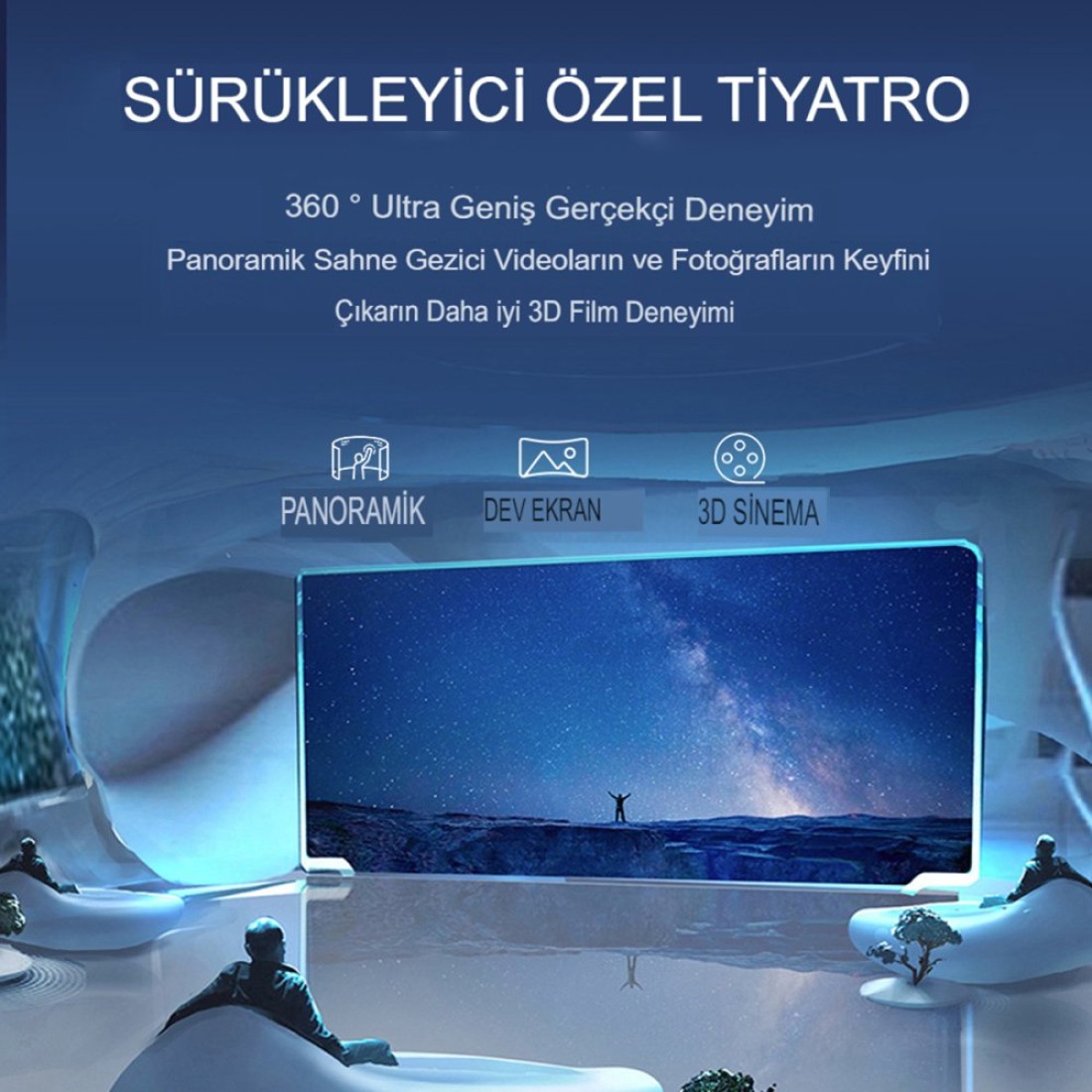 Shinecon SC-G07E 3D Sanal Gerçeklik Gözlüğü - Siyah - Kılıf's Shinecon SC-G07E 3D Sanal Gerçeklik Gözlüğü - Siyah