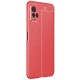 Vivo Y21 Kılıf Focus Derili Silikon - Siyah - Kılıf's Vivo Y21 Kılıf Focus Derili Silikon - Siyah