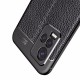 Vivo Y21 Kılıf Focus Derili Silikon - Siyah - Kılıf's Vivo Y21 Kılıf Focus Derili Silikon - Siyah