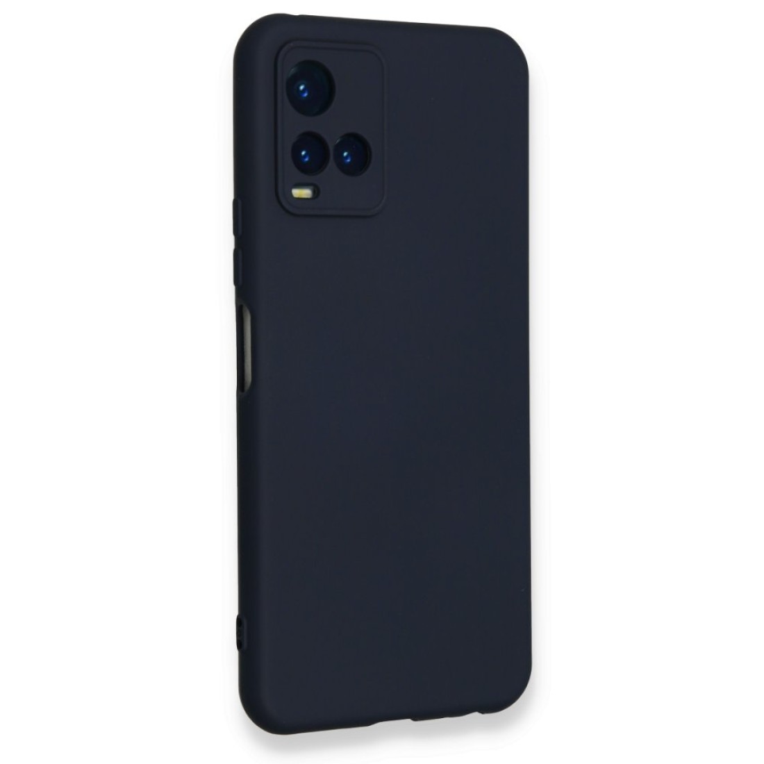 Vivo Y21 Kılıf Nano içi Kadife Silikon - Siyah - Kılıf's Vivo Y21 Kılıf Nano içi Kadife Silikon - Siyah