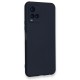 Vivo Y21 Kılıf Nano içi Kadife Silikon - Siyah - Kılıf's Vivo Y21 Kılıf Nano içi Kadife Silikon - Siyah