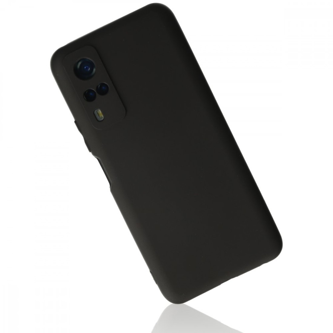 Vivo Y51 Kılıf First Silikon - Siyah